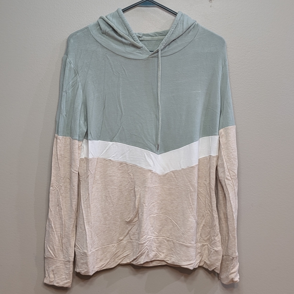 Colorblock hoodie size XL